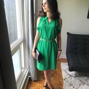 Kenzie Green Dress - Perfect for Wedding Guest